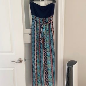 Women’s Geometric Maxi Dress